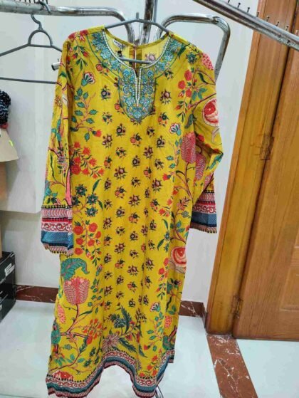 sapphire embroidred lawn