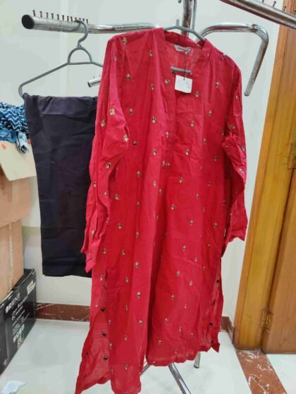 sapphire embroidred lawn