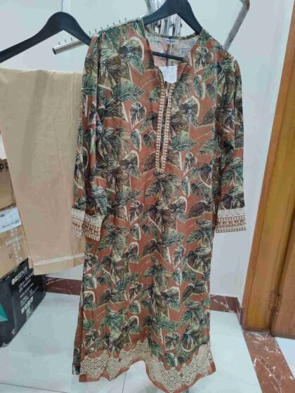 sapphire embroidred lawn