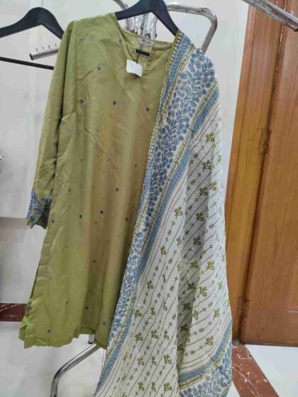 sapphire embroidred lawn