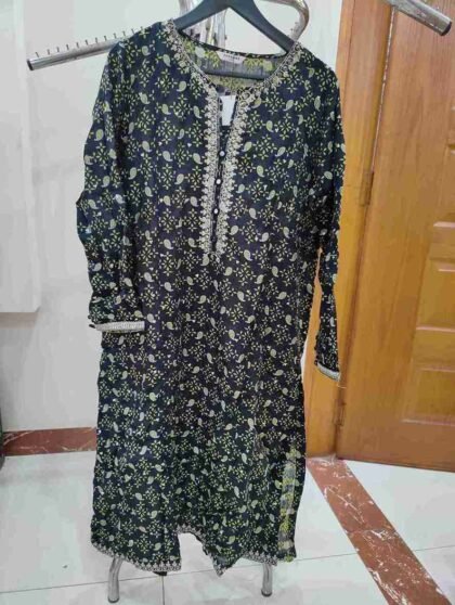 sapphire cotton jacquard