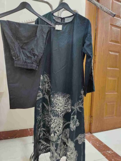 sapphire printed lawn 2 pc